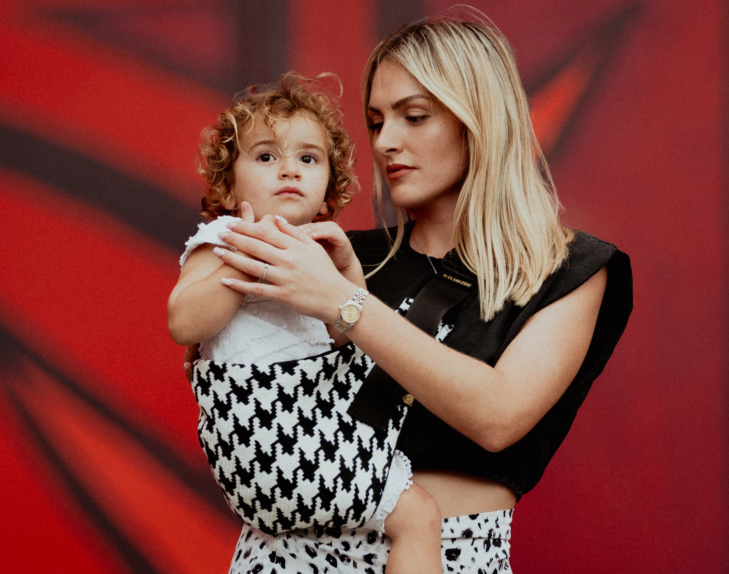 Toddler Carrier Premium Checquered